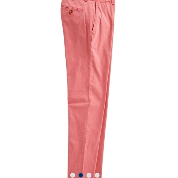 NWT Vineyard Vines Breaker Pants Flat Front Salmon Pink 31 x 34 - Picture 7 of 13